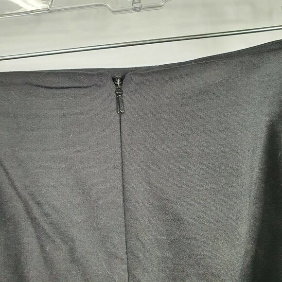 Halogen Gray Black Stretch Ponte Knit Pencil Skirt - Picture 4 of 5